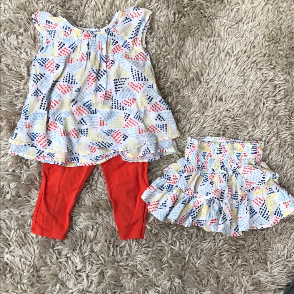 Splendid 3T set and skirt